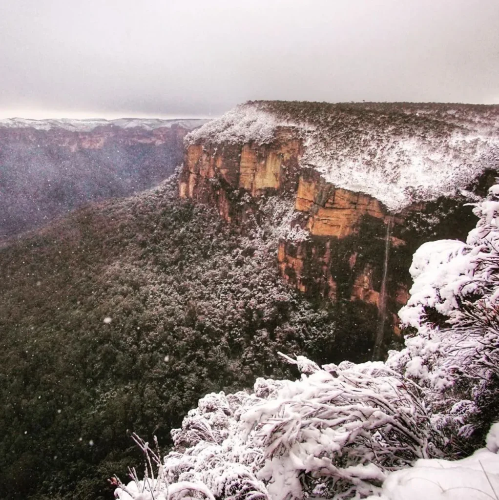 How to See Snow in the Blue Mountains
