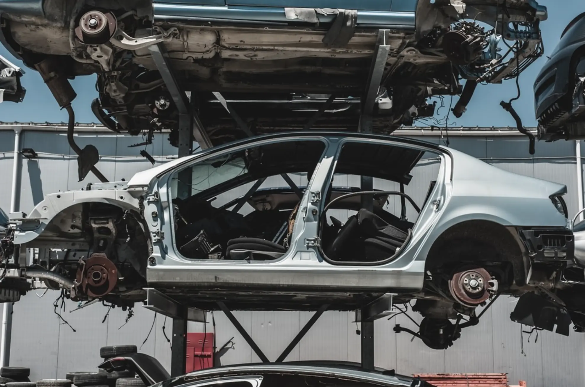 Steel Feather Lace Elephant | What age are most cars scrapped at? vehicle recycling Melbourne